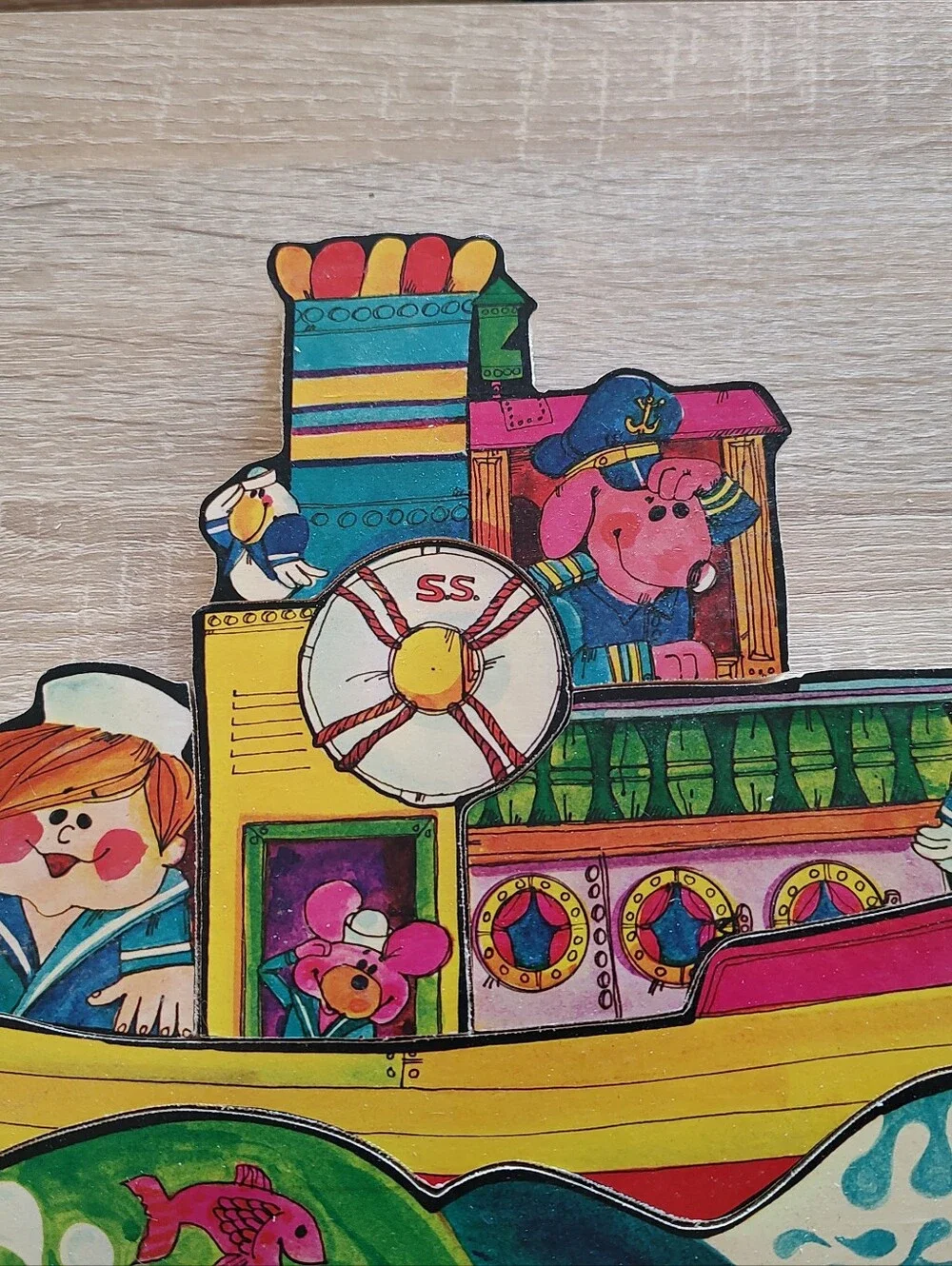 1971 Sears Roebuck and Co Boat Puzzle
